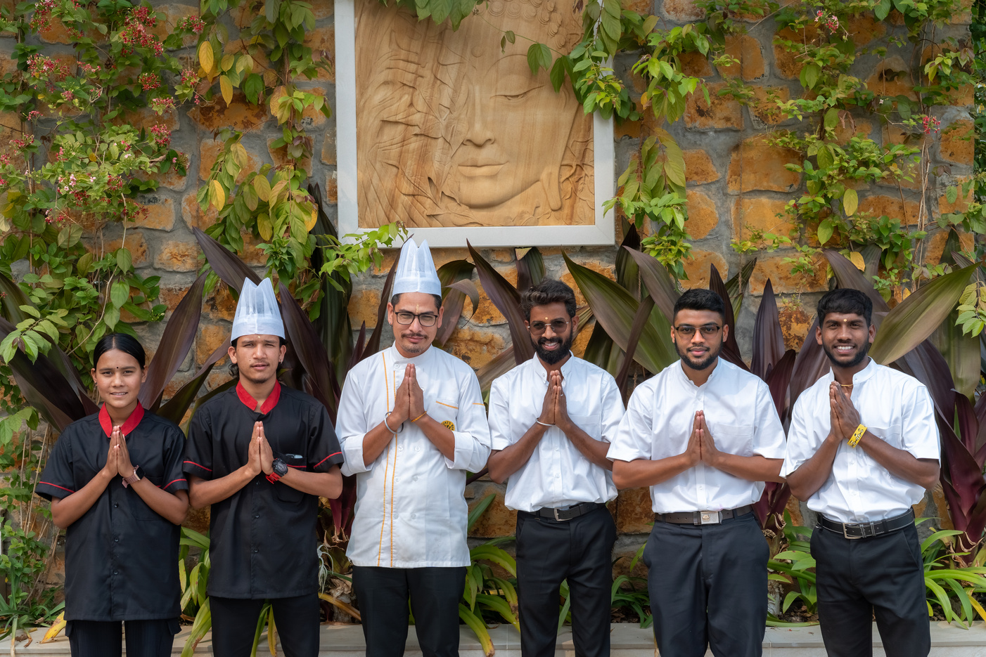The Nature’s Womb hospitality team