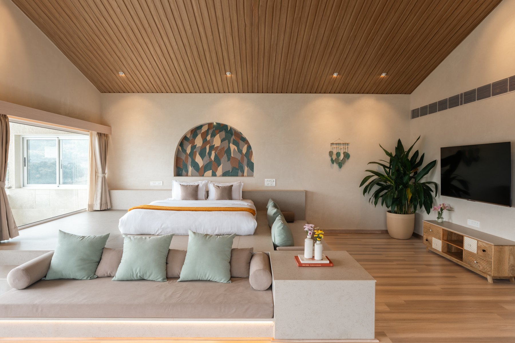 Parijat bedroom at Nature’s Womb